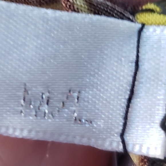 JULIA, Yllw & Brwn Zebra Design, Crochet Back, M/L - Picture 5 of 6